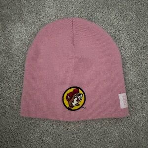 Pink women’s Beanie with Logo